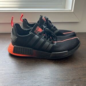 Adidas X star wars collab Darth Vader Black and Orange Sneakers